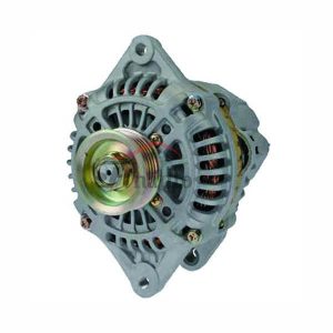 Mitsubishi Alternator,LESTER:13445,OEM:1-1598-01MI,DESCRIPTION:80 Amp/12 Volt, CW,IR/IF, 4-Groove Pulley,APPLICATION:(1997-93) Ford Probe 2.01- (2001-93) Mazda 626 2.01- (1997-93) Mazda MX6 2.0L Replaces: Ford F32Z-10346-A Mazda FS11-18-300A B Mitsubishi A2T33891