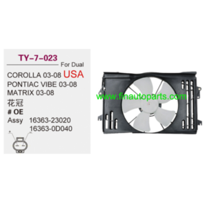 COROLLA 03-08 USAPONTIAC VIBE 03-08MATRIX 03-08# OE Assy 16363-23020r1 6363-0D040