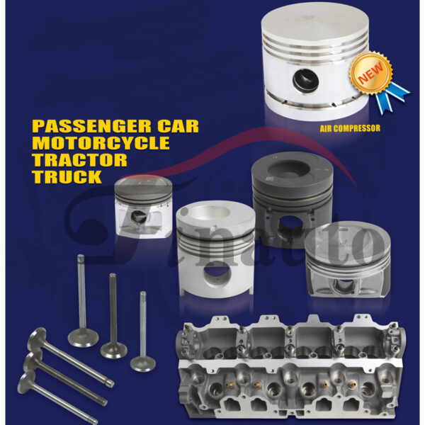 cylinder head&piston&intake valve