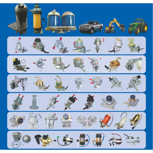 mechnical fuel pump&oil water separator